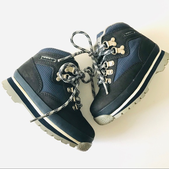 blue timberland euro hiker